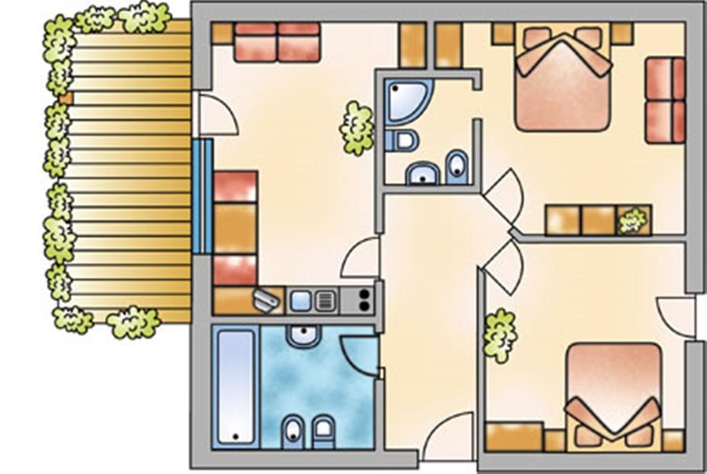Olang Appartments Jaegerhof מראה חיצוני תמונה